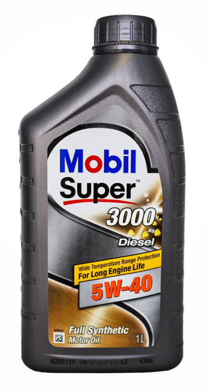 Масло Mobil Super 3000 Diezel  5w40 1 л