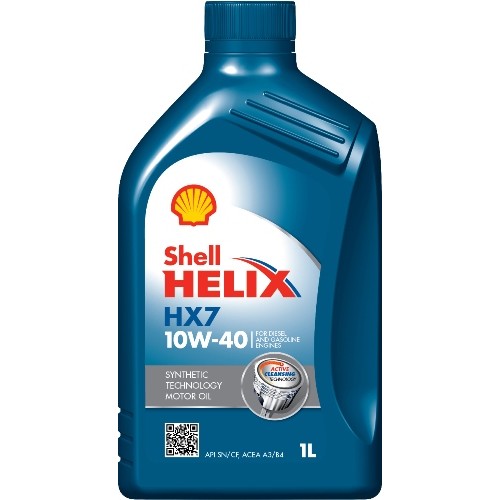 Масло Shell Helix HX 7 10/40 1 л