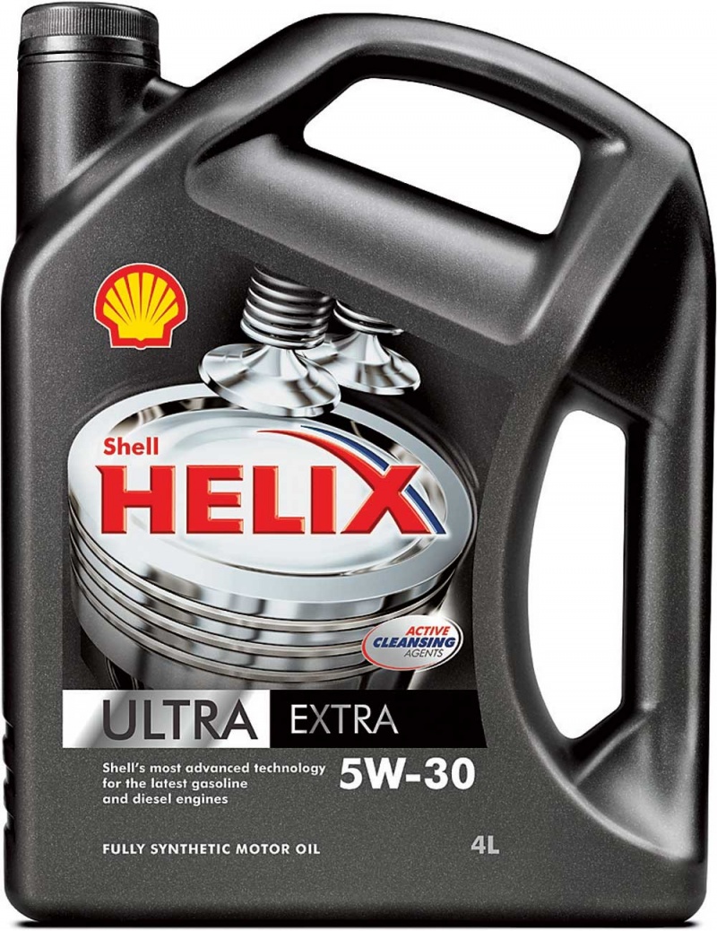 Масло Shell Helix Ultra EXTRA 5w30 4л Финляндия