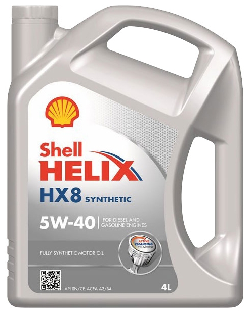 Масло Shell Helix HX 8 5/40 4 л