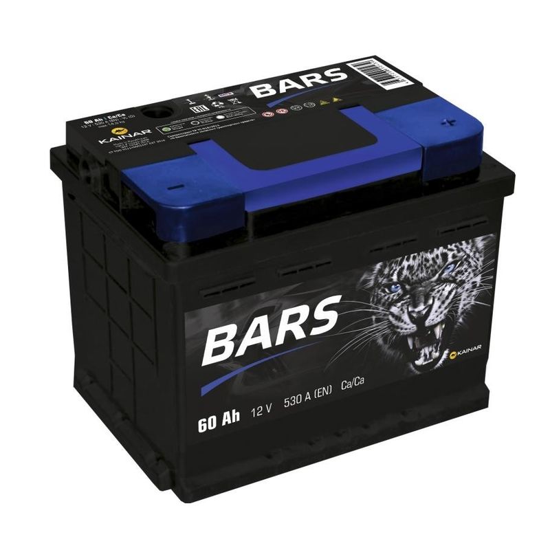 Аккумулятор Bars Standart 6СТ-60 п/п