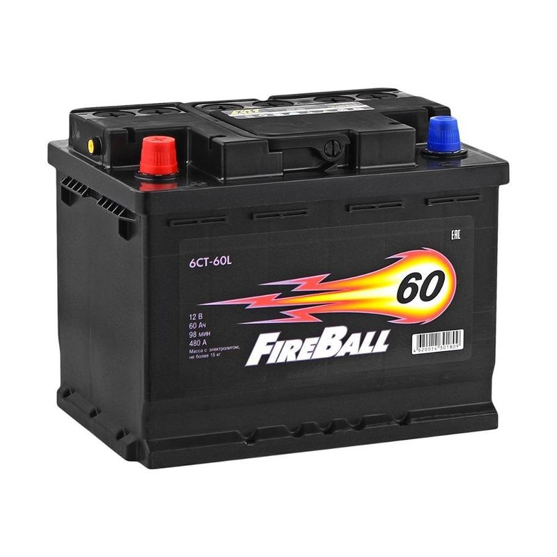 Аккумулятор FireBall 6СТ-60 п/п
