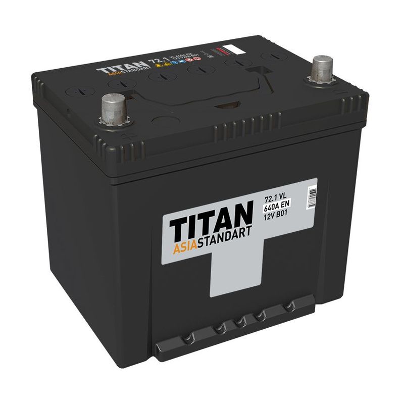 Аккумулятор TITAN Asia Standart 6СТ-50 п/п