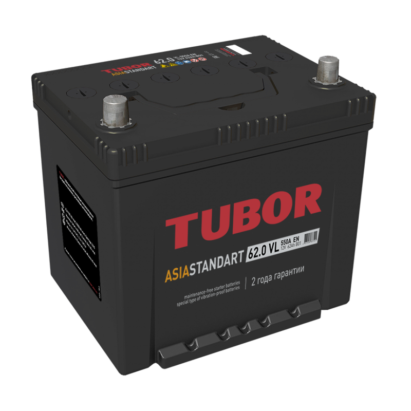 Аккумулятор Tubor Asia Standart 6СТ-90 о/п